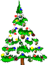 Gifs Animés souris de noel 103