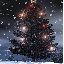 Gifs Animés souris de noel 29