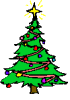 Gifs Animés souris de noel 63