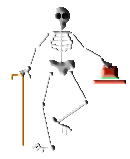 Gifs Animés squelette 45