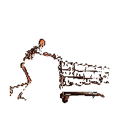 Gifs Animés squelette 47
