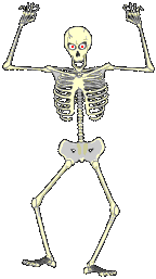 Gifs Animés squelette 49