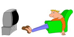 Gifs Animés televisions couleur 50