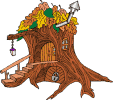 Gifs Animés tronc arbres 7