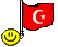 Gifs Animés turquie drapeau 3