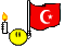 Gifs Animés turquie drapeau 4
