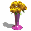 Gifs Animés vase a fleurs 17