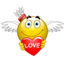 Smiley amour 220
