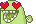 Smiley coeur 491