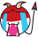 Smiley diables 69