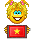 Smiley drapeaux 262