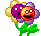 Smiley fleurs 570