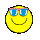 Smiley lunette-de-soleil 90